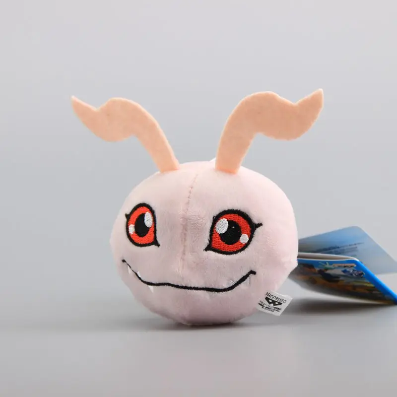 Anime Digimon Adventure Unicorn Koromon Plush Pendant Stuffed Soft Dolls Cute Small Keychain 4\