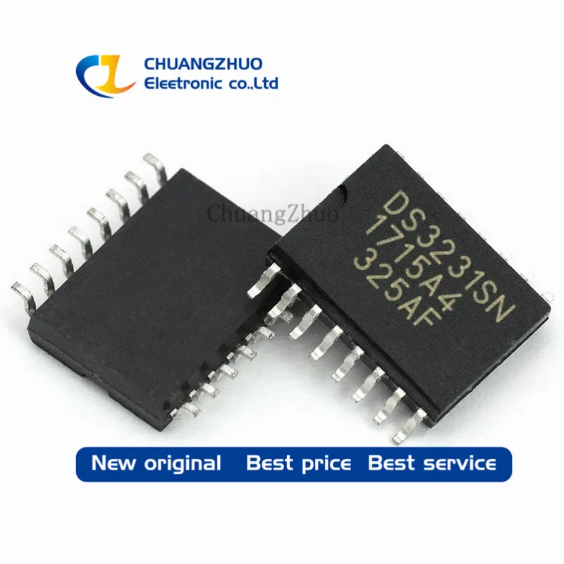 10PCS Real Time Clock chip DS3231SN DS3231 16-SOIC IC