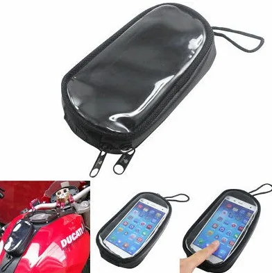 Motorcycle Magnetic Oil Fuel Tank Bag saddle bag Mobile Cell Phone Case Smartphone Holder Navigation Bag for iPhone Waterproof