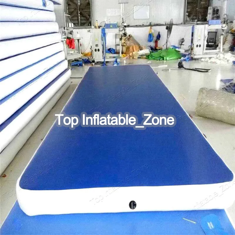 Ginnastica gonfiabile AirTrack Tumbling Air Track Trampolino da pavimento Pompa ad aria elettrica per uso domestico Allenamento Cheerleader 1 pompa