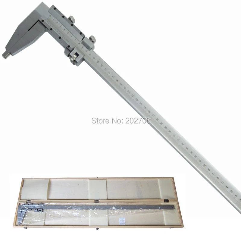 0-500mm Heavy Duty Vernier Caliper 20inch  vernier caliper  with 100mm long  jaw