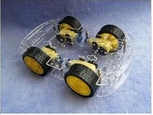 4WD Smart Robot Car Chassis Kits for arduino with Speed Encoder New