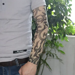 16 falsche temporäre Herren -Tattoo -Ärmelstile Unisex Tattoo Ärmel Elastizierheizungen UV Legal Punk Print Schutz 10 Hauptverkäufe Tatoo Arm Manga - №8