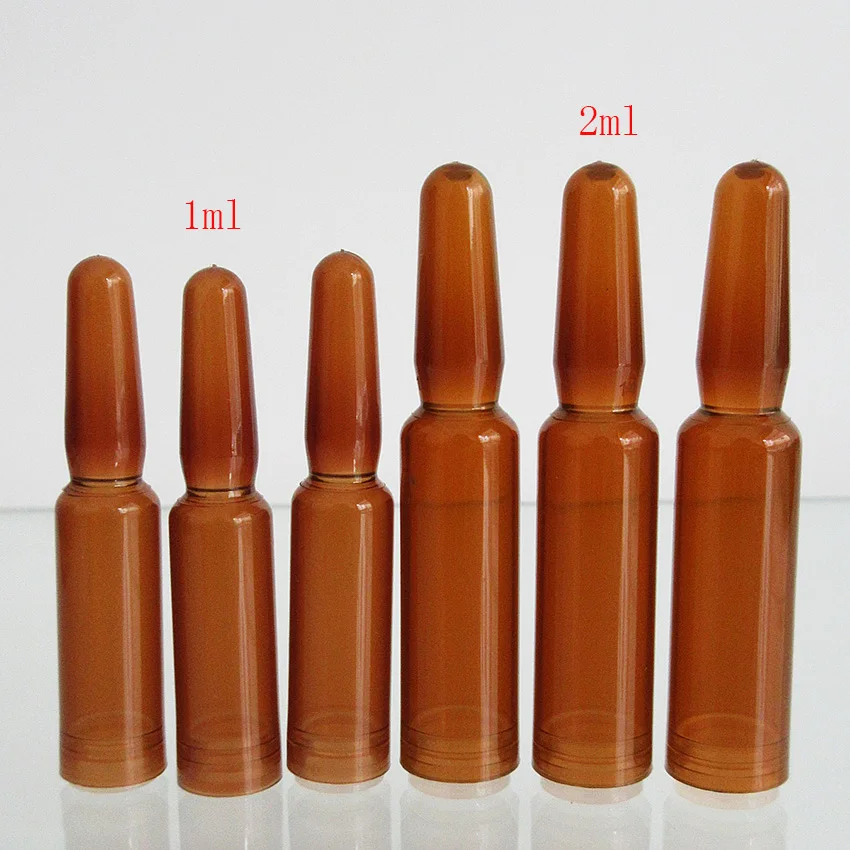 

500pcs Cosmetic Skin Care Serum Bottle,1ml Mini Mmpoule Empty Bottle,plastic disposable Essence package,popular Make up product
