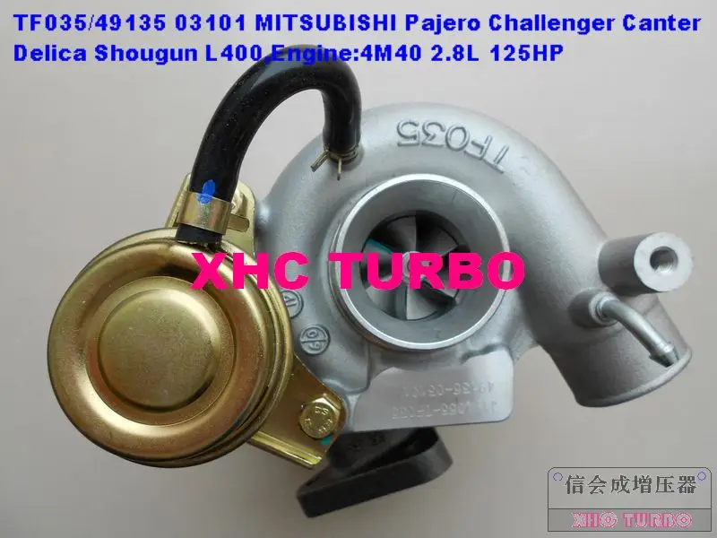 NEW TF035/49135-03101 Turbo Turbocharger for MITSUBISHI Canter,Challenger,Delica,L400,Pajero,Shogun,4M40,2.8L(water)