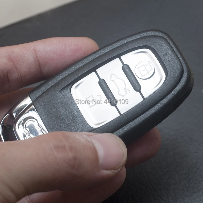 

Смарт-чехол для автомобильного ключа, 3 кнопки, замена для Audi Key A4L A6 Q5 SQ5 S6 754C 754J, чехол для ключа без чипа