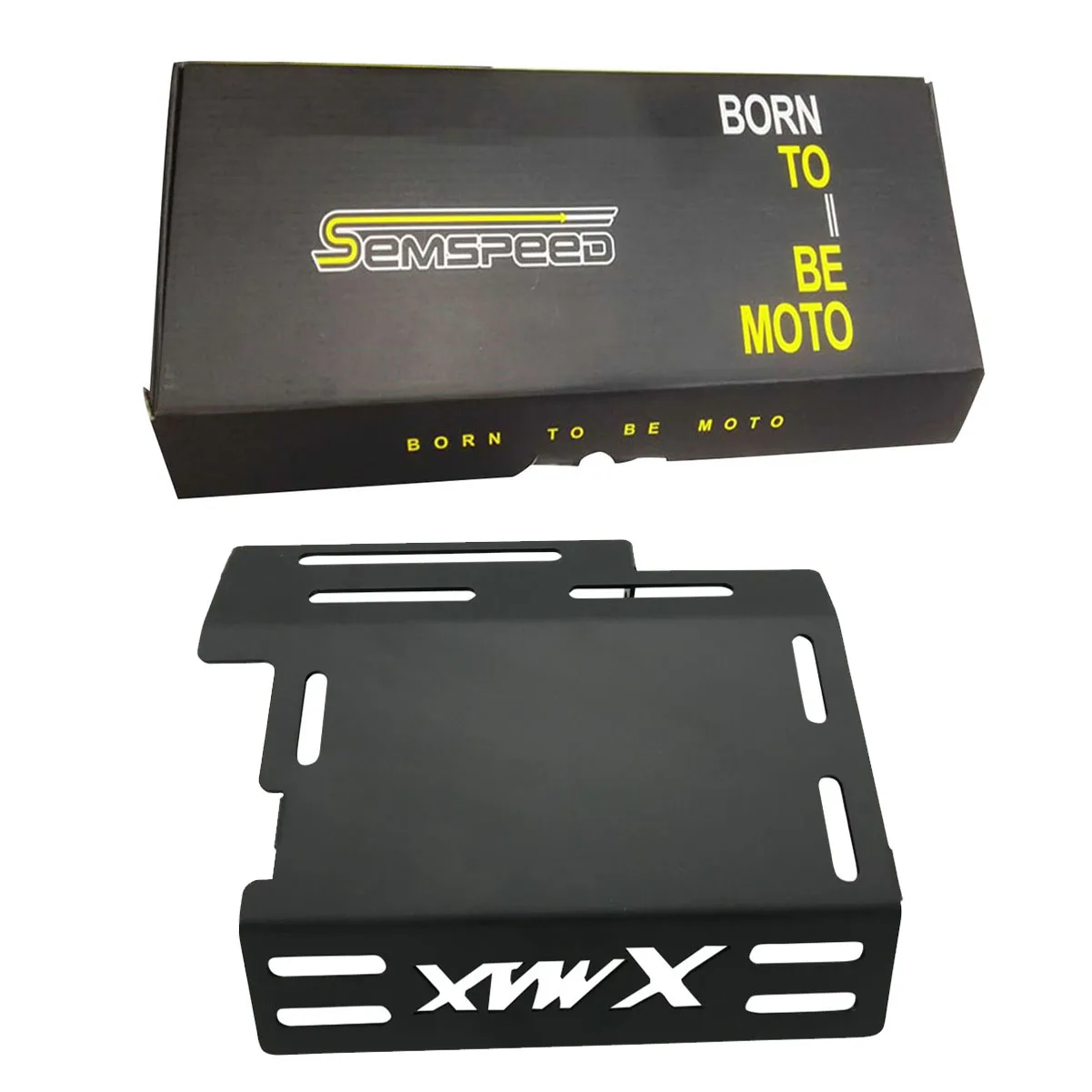 

Мотоцикл модифицированный CNC XMAX300 корпус двигателя из нержавеющей стали Защитная крышка для Yamaha X-MAX XMAX300 250 125 2017-2019
