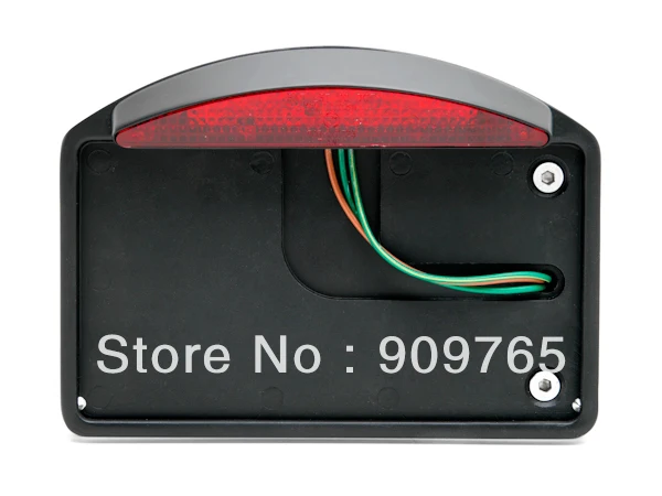 

Motorcycle Accessories Parts 1 Pcs Sidemount Plate Taillight For Honda VT Shadow Spirit Velorex Deluxe 600 750 1100
