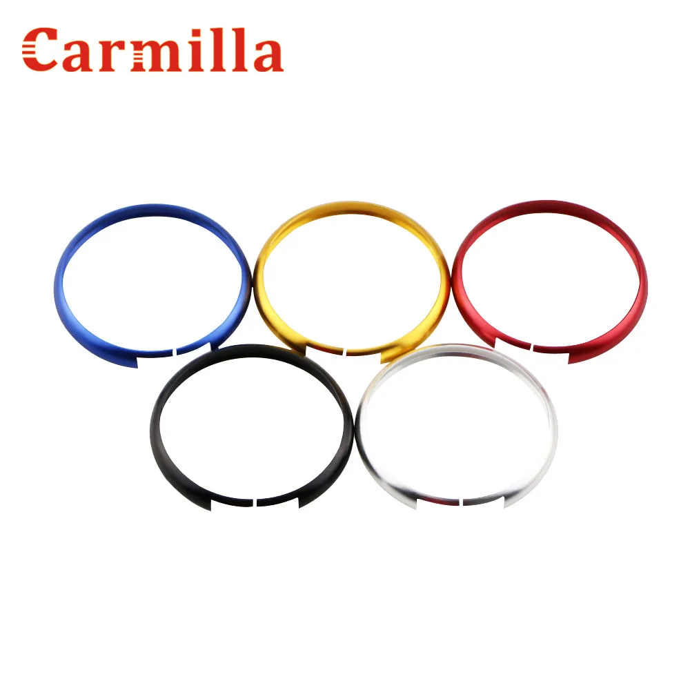 Carmilla Aluminum Car Smart Key Rings Key Ring Trinket Key Rings Key Protection Case Cover for BMW Mini Cooper Car Accessories