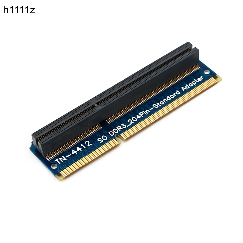 

Адаптер памяти DDR3 SO DIMM для настольного компьютера, адаптер для оперативной памяти DIMM DDR3, 204-контактный Стандартный тестер слотов памяти, компьютерные компоненты, новинка