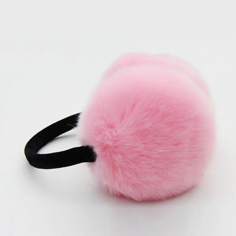 2018 Adult Winter Women Men Ear Warmer Earmuffs Lovers Ear Warmer Plush New Faux Rabbit Fur Ear Muffs for Girl Women Hot Sale