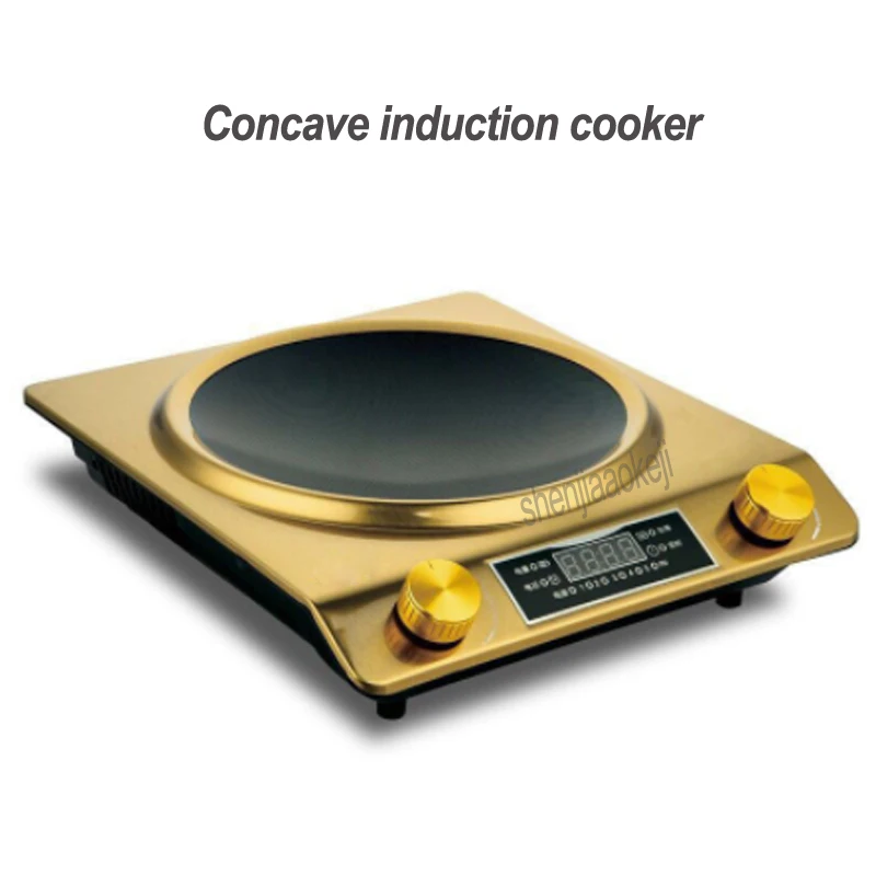 

Waterproof high power Concave type magnetic Hotpot cooker Home induction cooker intelligent Electric mini hot pot stove 3500W