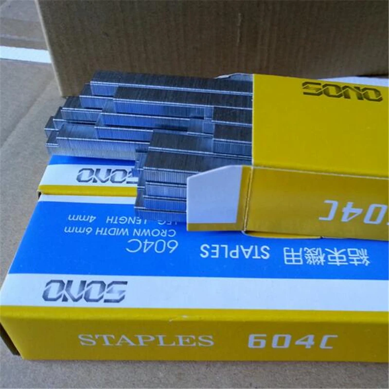 10000pcs-pack Tapetool Tapener Tying Staple Pin เทปเล็บเครื่องมือผลไม้ต้นไม้ Secateurs เครื่อง Pack พืชสวน ConnectGT031