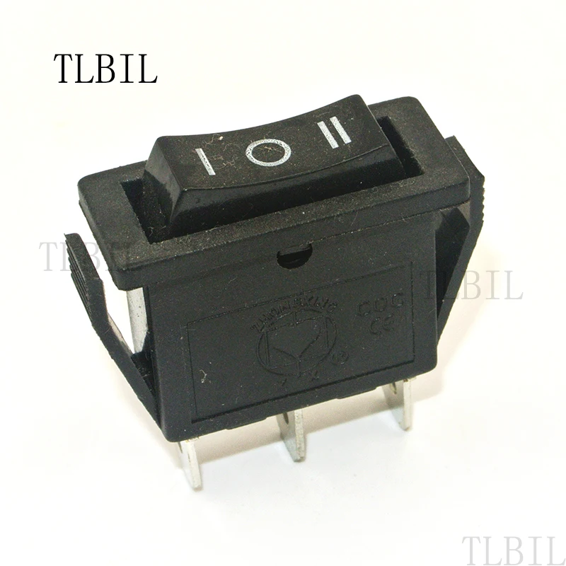 

5 шт. x AC 10A/250V 15A/125V 3 Pin SPDT ON-OFF-ON 3 позиционный клавишный переключатель