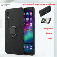 Huawei Honor Note 10 Case Huawei Honor Note 10 Ring Holder Case Back Cover Magnetic Case Car Holder Honor Note 10 Bumper Case