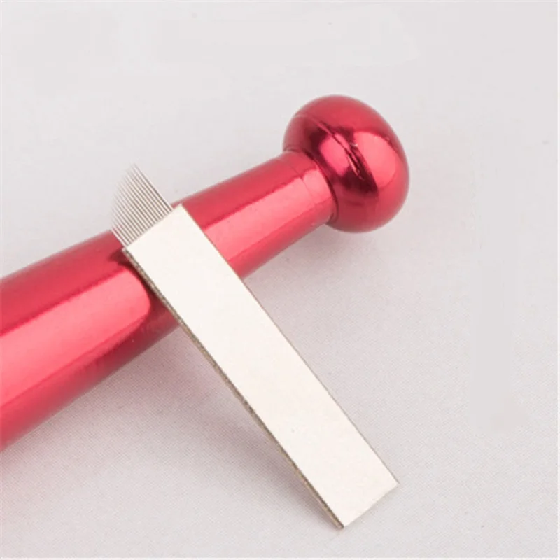 

0.18mm 18 pin Sharping Flex Curved Needle Permanent Makeup Microblading Eyebrow Shading Blade Tattoo Curved Needles