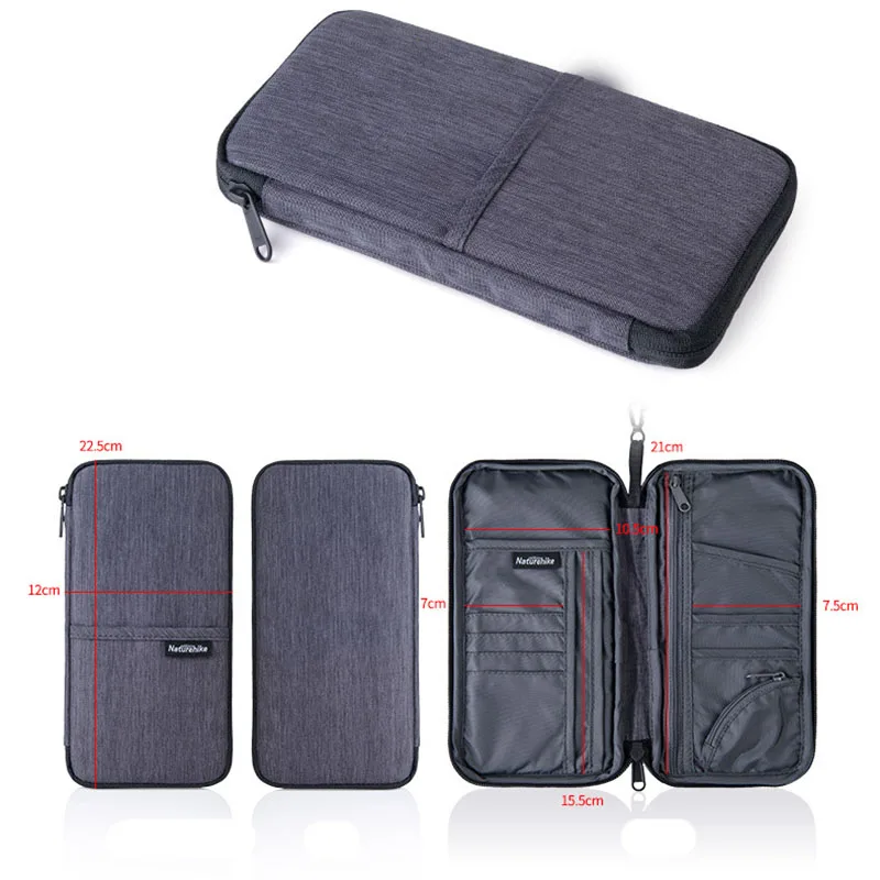 Multifunctional Waterproof Wustproof Storage Bag For Home And Travel Use For Storage Passport Card Coin Zip Lock Organizer Tools