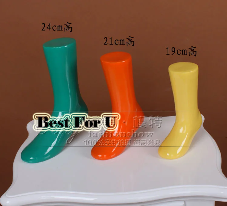 

Free shipping! Fashionable Color High Quality Female Fiberglass Foot Mannequin Foot Model For Socks Display