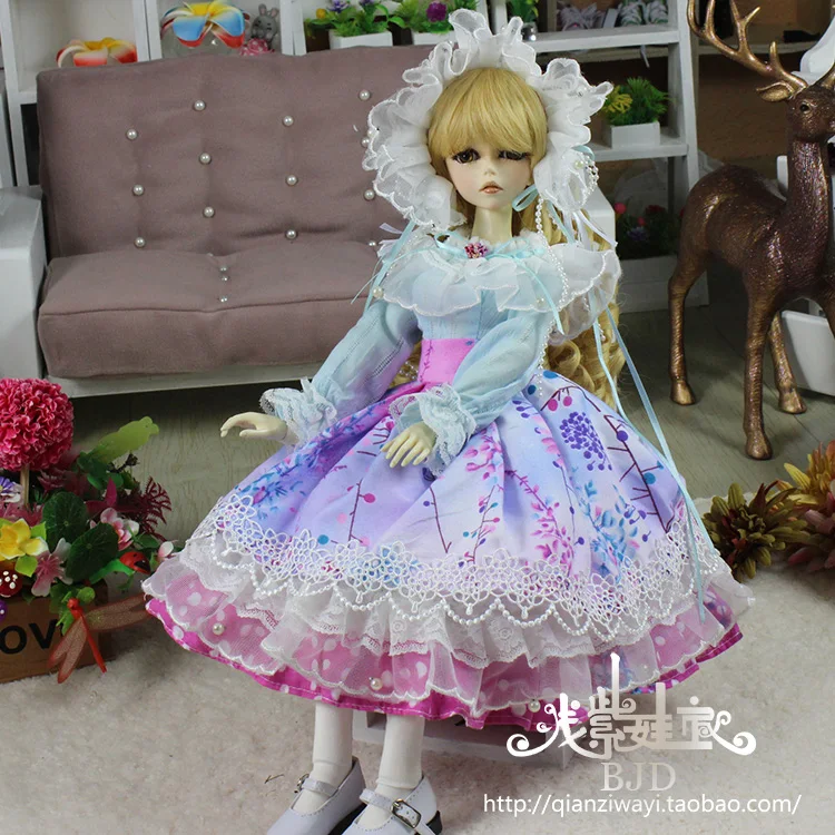 1/4 1/3 scale BJD clothing accessories dress+socks suit for BJD/SD doll,Not included doll,shoes,wig,and other accessories D1604