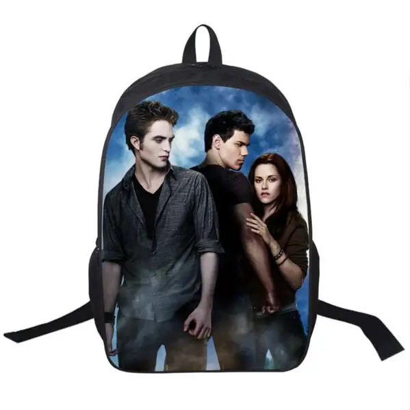 Tv Show Chica Vampiro / Twilight Backpack For Teenagers Girls Boys School Bags Men Women Daily Bag Vampire School Backpacks