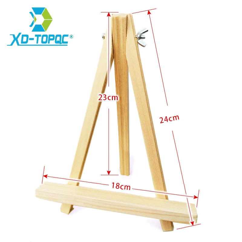 Borovice dřevo kresba artista easel 24x18cm hladký stůl nejvyšší fotka inzerát projev malířství složka malý dřevěný easels WE03