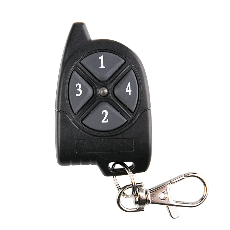 xuanlongyuan New number keys 4 CH Channels 4CH RF Transmitter Wireless Remote Control 433 MHZ /lamp/Garage Door/shutters