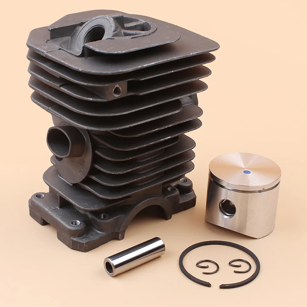 Kit de motor de anillo de pistón de cilindro de gran cilindro de 40MM compatible con Husqvarna 141 142 136 137 Jonsered 2040 CS2040 piezas de Motor de motosierra
