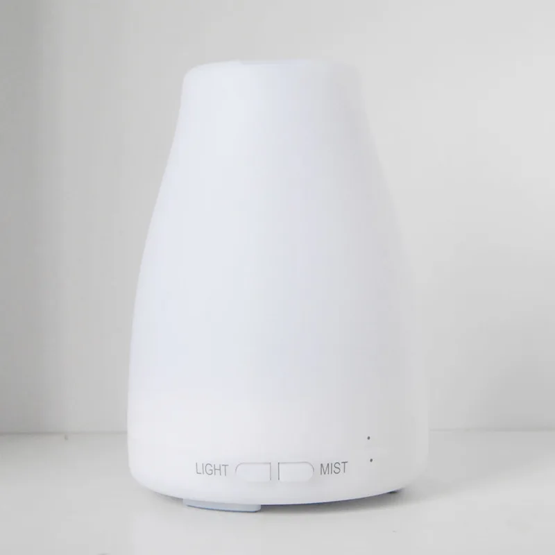 100 ML Mini Aromaterapi Minyak Esensial Diffuser 7 Warna Mengubah LED Light Diffuser Air Ultrasonic Humidifier Rumah Kantor Desktop