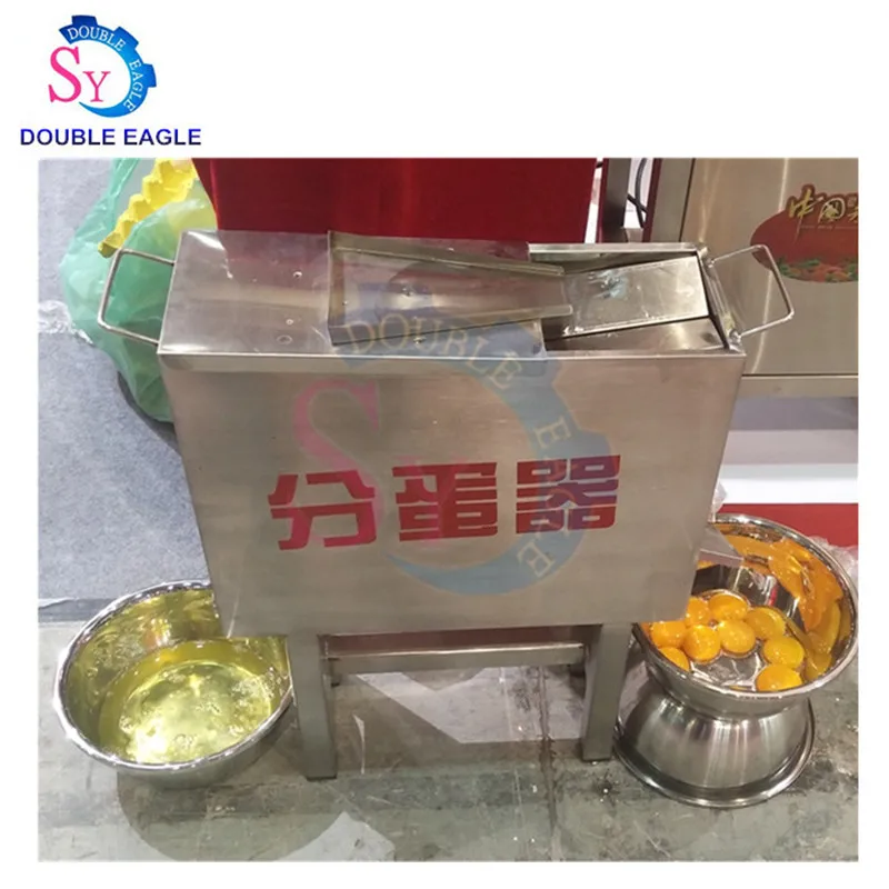 Wholesale price cheap small manual break chicken egg/stainless steel egg white and yolk separation machine for sale