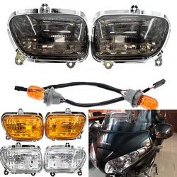 Front Side Turn Signal Lights For Honda Goldwing GL1800 2001 2002 2003 2004 2005 2006 2007 2008 2009 2010 20112012 2013 2014