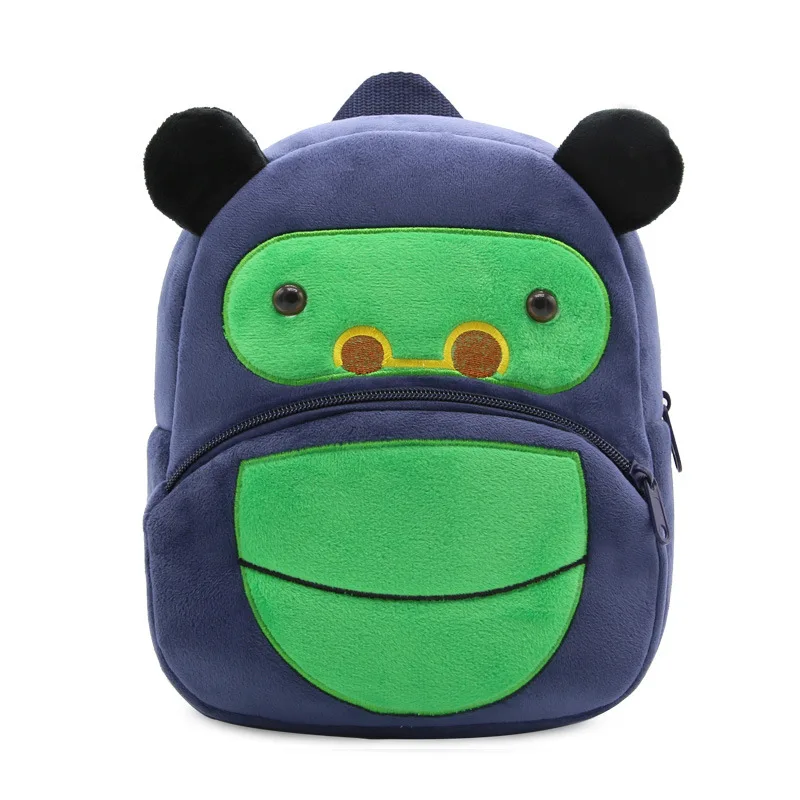 Trẻ em Học Backpack Cartoon Đười Ươi Thiết Kế Cozy Mềm Vải Sang Trọng Cho Toddler Baby Boy Trẻ Em Mẫu Giáo Đồ Chơi Túi Đi Học