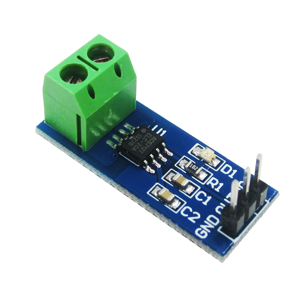 Hall Current Sensor Module ACS712 20A model