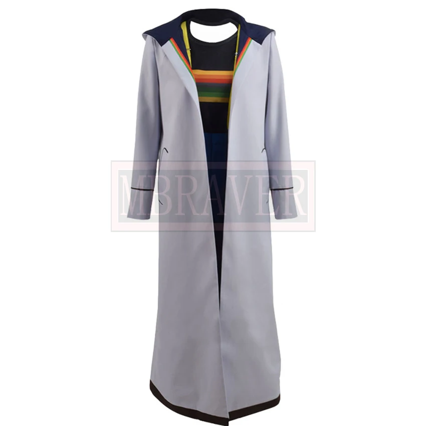 Disfraz de Cosplay de Jodie Whittaker, uniforme de Halloween, conjunto completo personalizado de cualquier tamaño