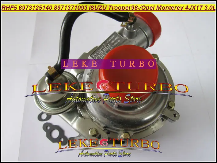 RHF5 8973125140 8971371093 Turbo Turbocharger For ISUZU Pickup Trooper 98-05 For Holden For Opel Monterey 95-99 4JX1 4JX1T 3.0L