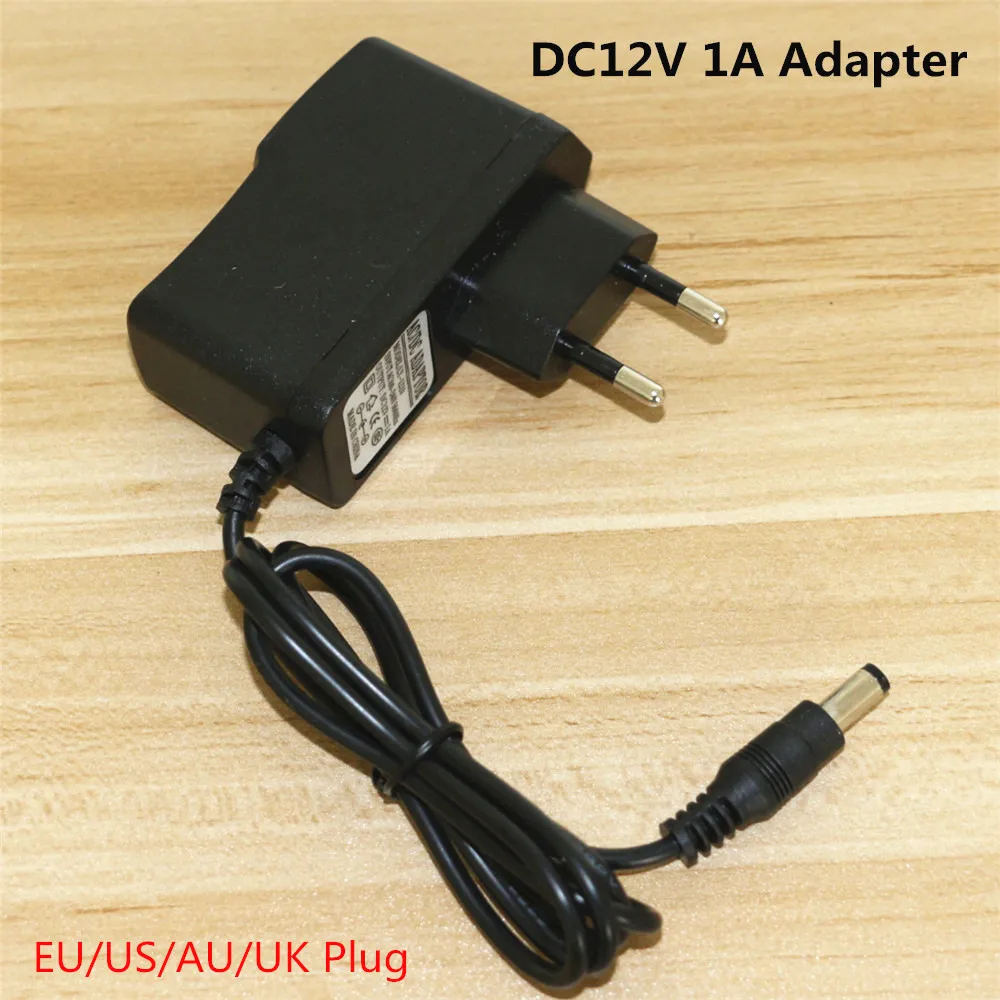 Factory Wholesale Price AC 100-240V to DC 12V Power Socket  AC / DC Adapter 12V 1A 2A 3A 4A LED Strip Power Supply