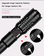 Powerful USB LED Flashlight 6500 Lumens #3