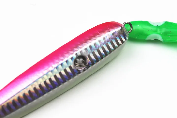 Fishing Lure Jigbait 130g/180g/200g Jigs Lead Jig Head Spinner Bait  Boat Trolling Baits Deep Sea Metal Lures 1 Piece Sale view 2