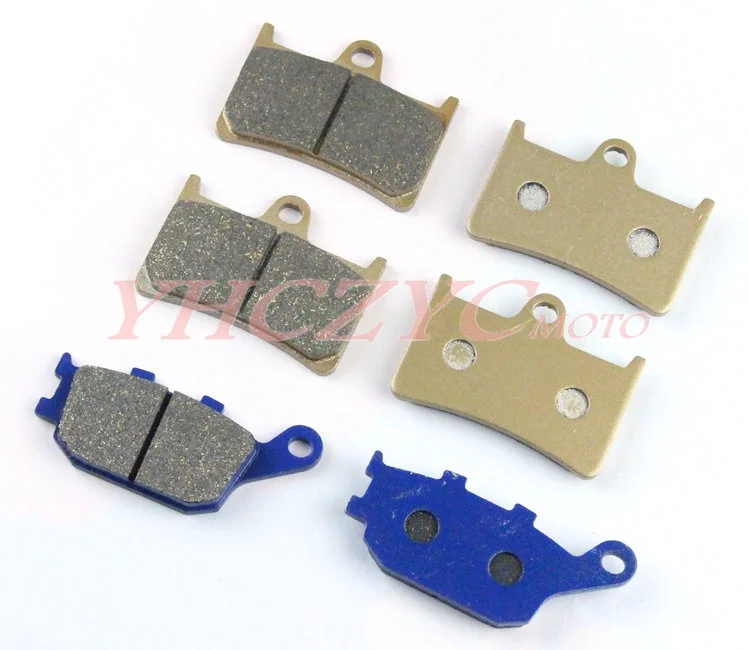 For YAMAHA YZF R6 2003-2009 motorcycle front and rear brake pads set 