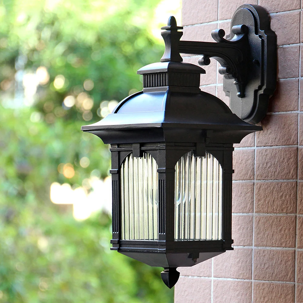 

Outdoor waterproof wall lamp led courtyard balcony lamp corridor stair light terrace Chinese garden lights outdoor LU8131730