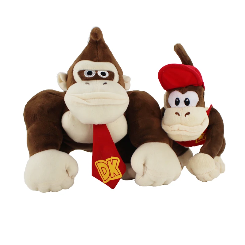 14-19cm Two Styles Anime Cartoon Diddy Donkey Kong Monkey DK Toys Kids Gifts