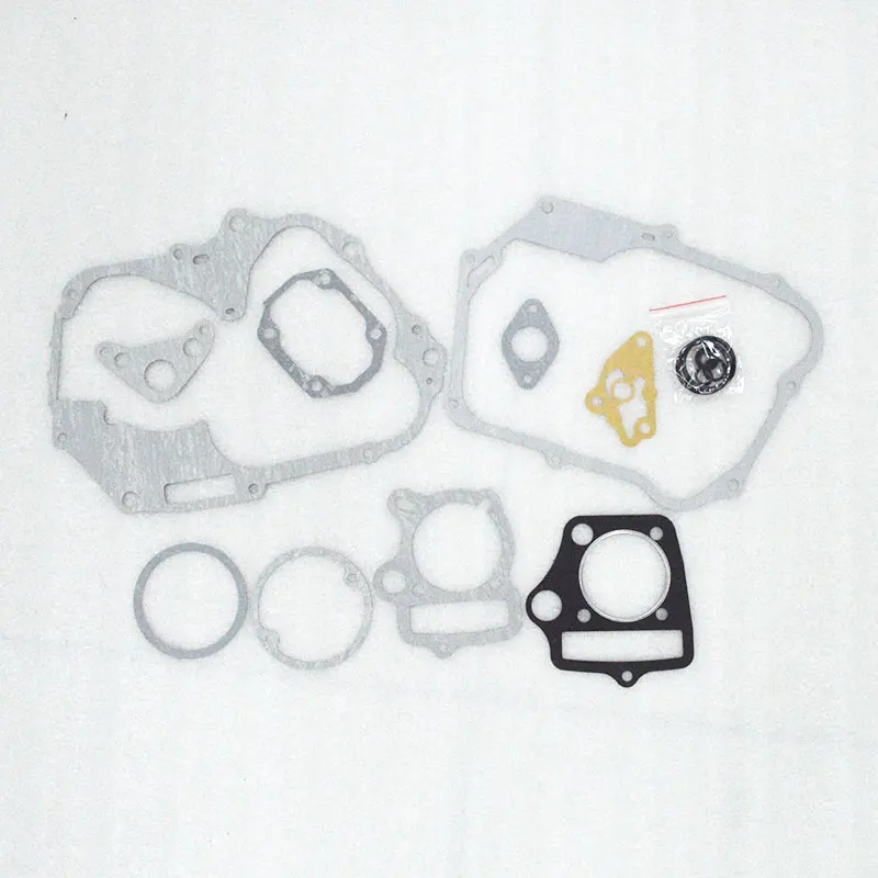 2088 Motorcycle Full Complete Gasket Set 52.4mm Bore For 110cc Horizontal Engine WS110 WS 110 Spare Parts