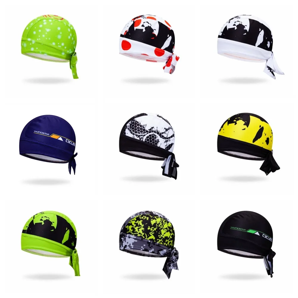 

2022 Bike Hats Cycling Helmet Cap Women Men Bicycle bandana pirates scarf Mountain road MTB Team Headband Headwear sports cap