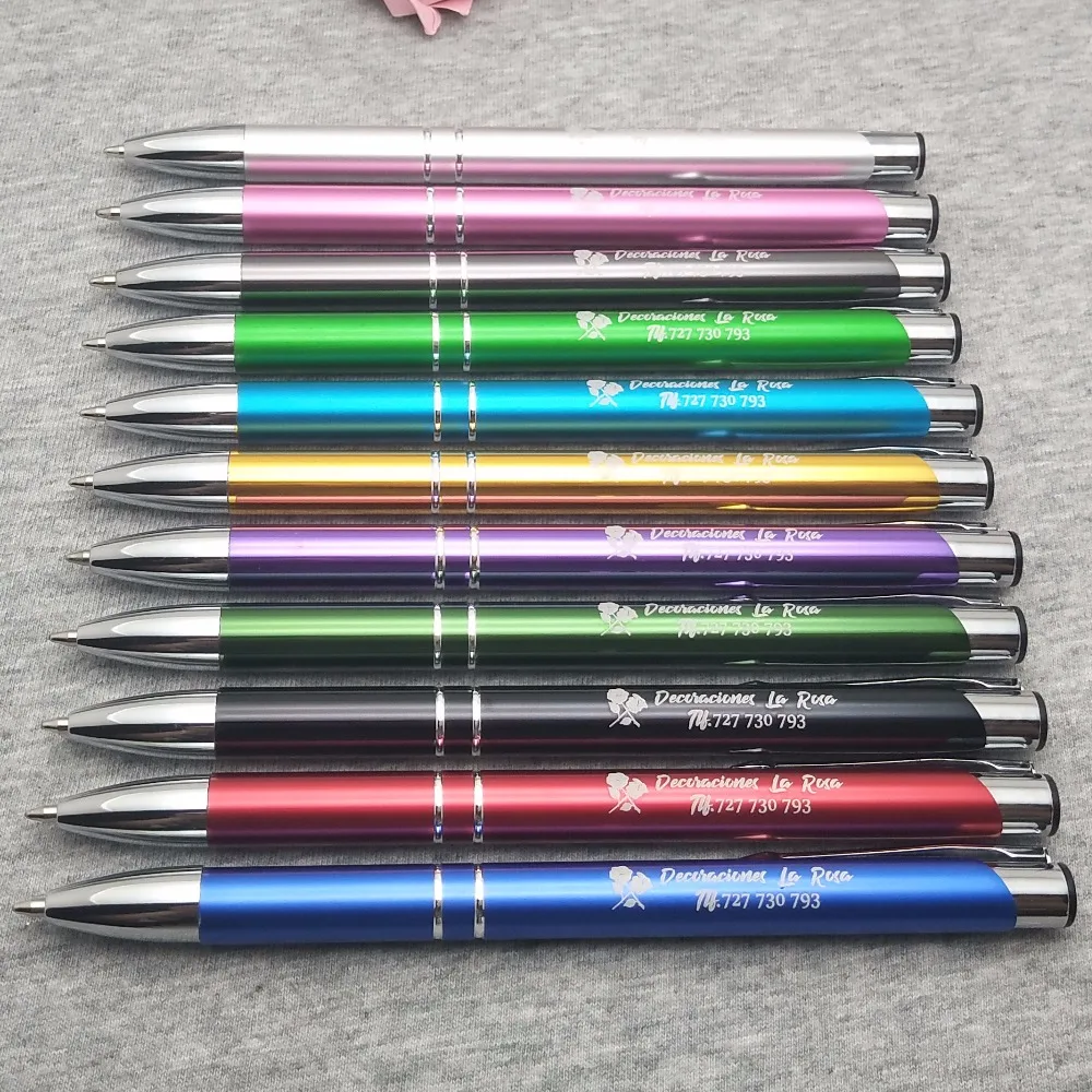 Free shipping !!30pcs/lot ballpoint pen super hot customer logo personalized gifts with your company logo/email/weburl text FREE