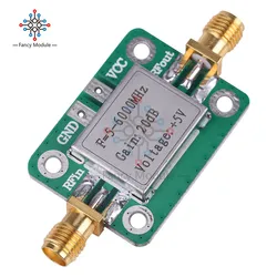 Sinal o módulo da placa do amplificador de poder, banda larga, RF, VHF, frequência ultraelevada, SHF, LNA, 5V, ganho 5-6000MHz, 20dB