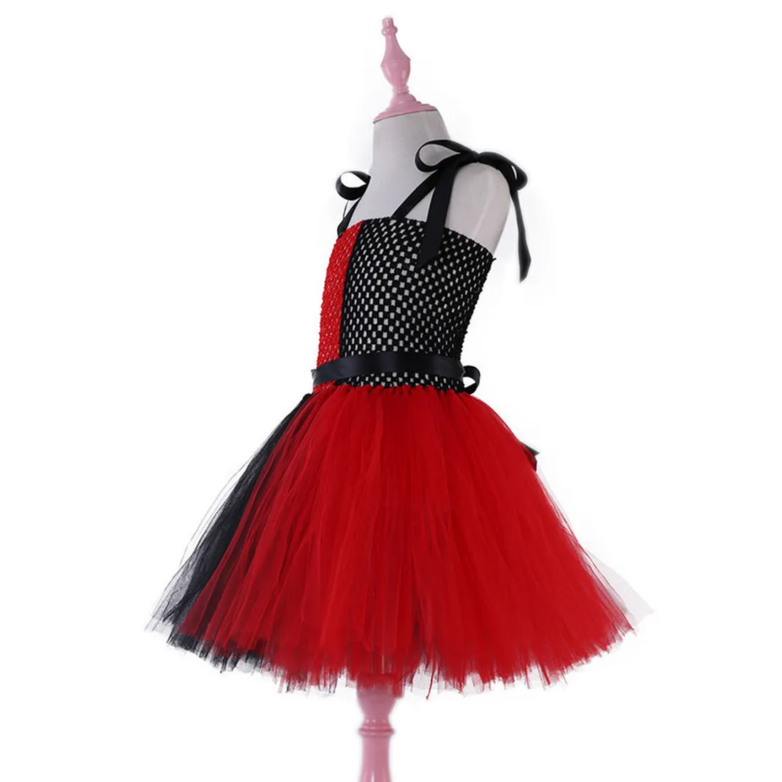 Halloween costume for kids clown female Harry Quinn anime Cosplay costumes Carnival Christmas Party clothing COS dress for girls