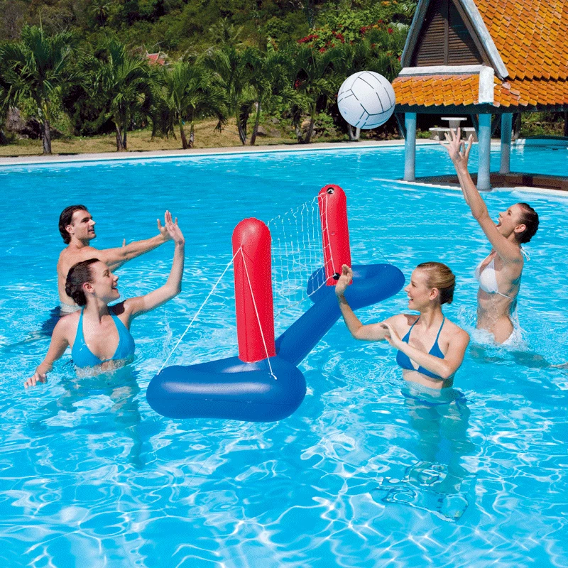 Summer Toys Inflatable Pool Party Float Volleyball Football Basketball Water Games Sports Interactive Inflatable Summer Toys New