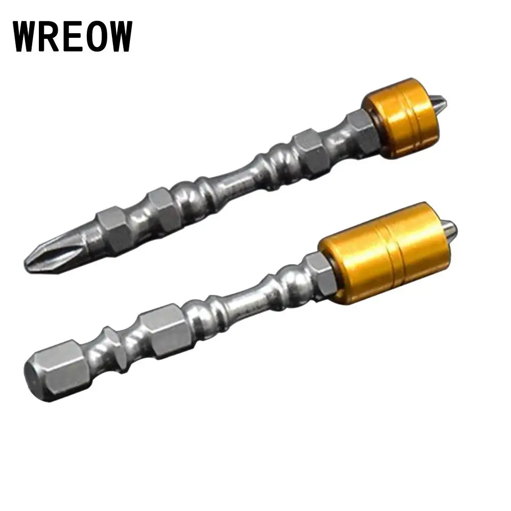 1PC/3PCS 65-110MM Strong Magnetic Cross Head Screwdriver Bit Screw Driver Adapter Electric Screwdriver Tool Single / Double Head