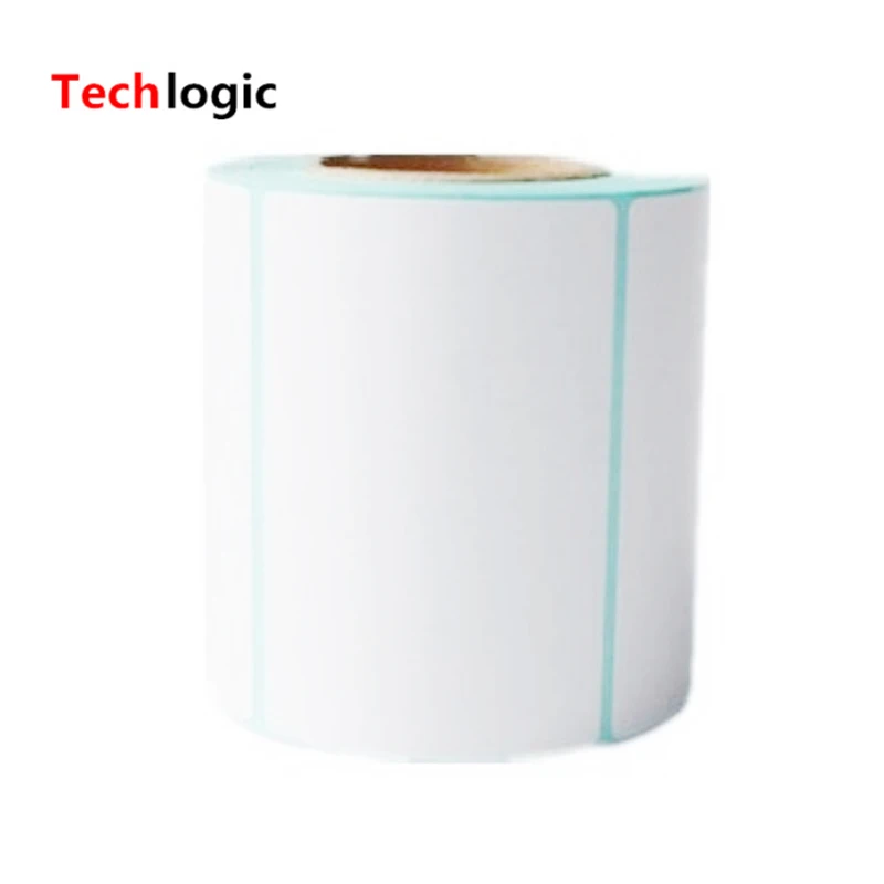 80x50mm Thermal Label Adhesive Stickers 80*50*500pcs per roll Thermal Sensitive Paper Adhesive Sticker Barcode Printer Labels