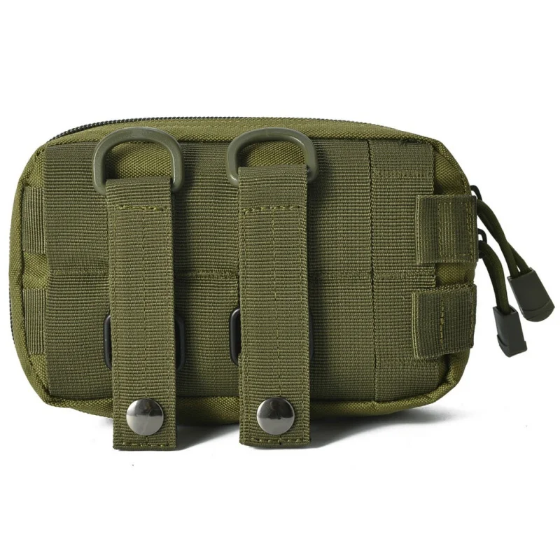 Hot Sell Molle Belt Tactical Cellphone Waist Bag Tools First Aid Pouch Black Extension Pocket Pouch