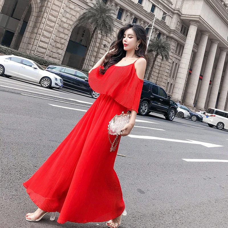 Phụ nữ New Sexy Jumpsuit Phụ Nữ Thanh Lịch Thời Trang Yếm Trong Rompers Xếp Li Jumpsuit